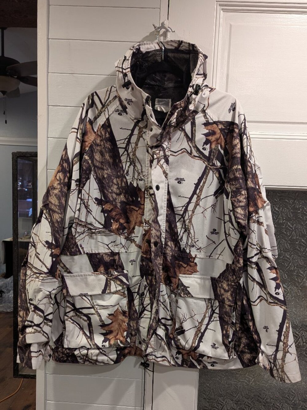 Wildfowler Waterproof Parka in Wildtree Snow Camouflage 2XL